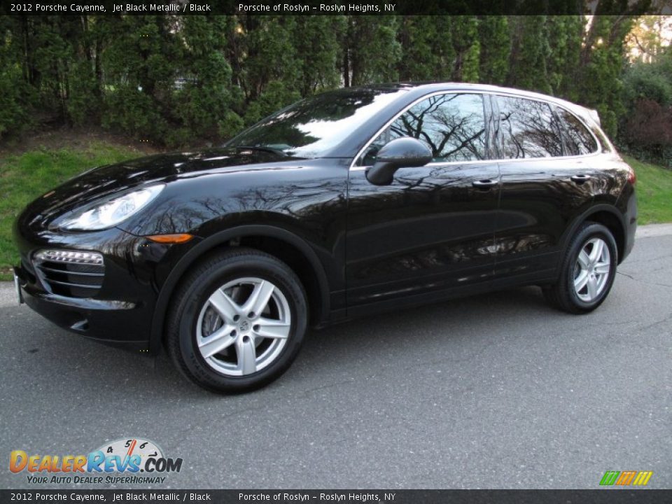 2012 Porsche Cayenne Jet Black Metallic / Black Photo #1