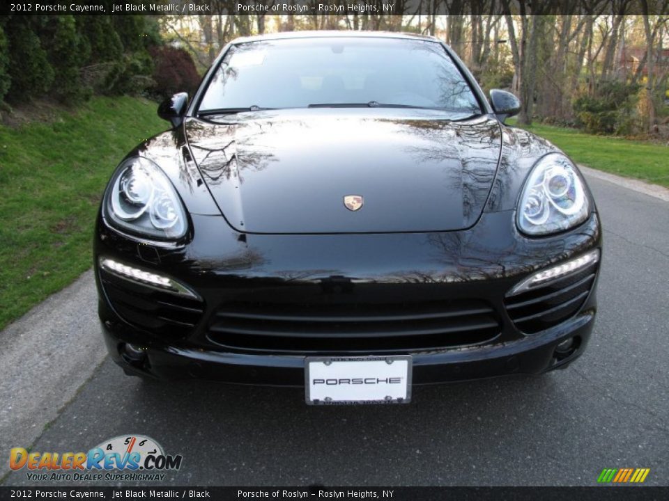2012 Porsche Cayenne Jet Black Metallic / Black Photo #2
