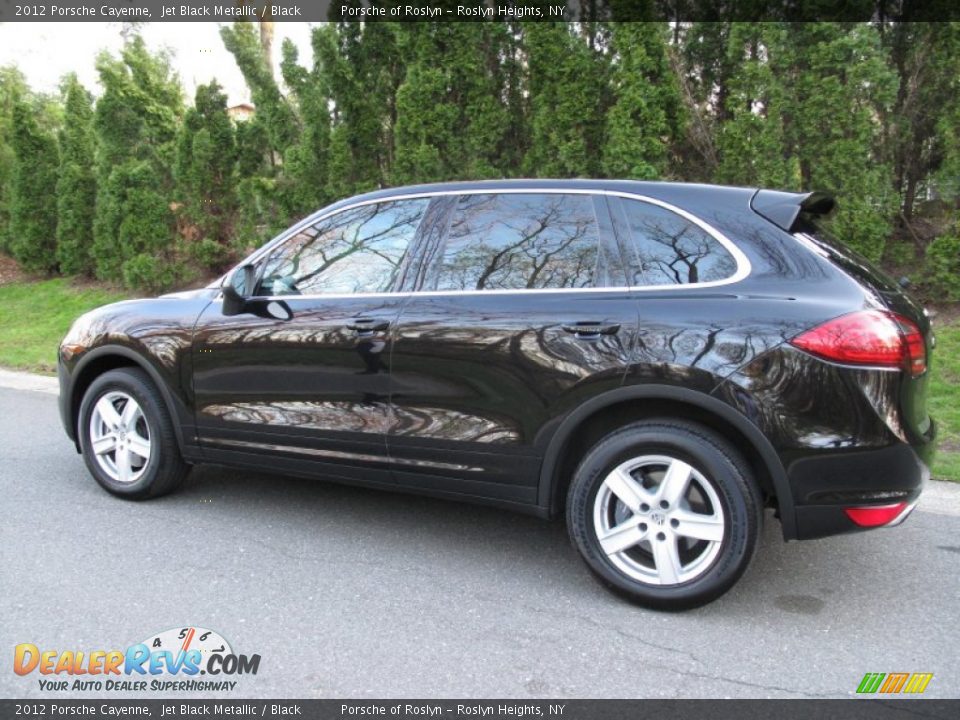 2012 Porsche Cayenne Jet Black Metallic / Black Photo #4