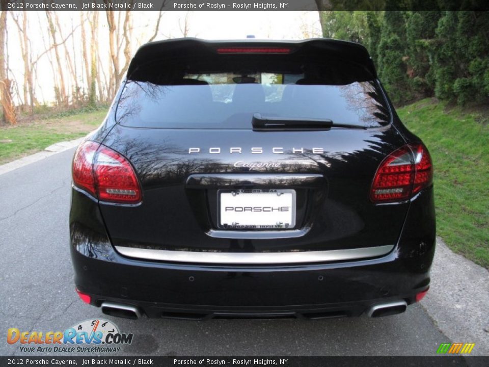 2012 Porsche Cayenne Jet Black Metallic / Black Photo #5