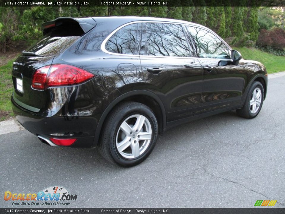 2012 Porsche Cayenne Jet Black Metallic / Black Photo #6