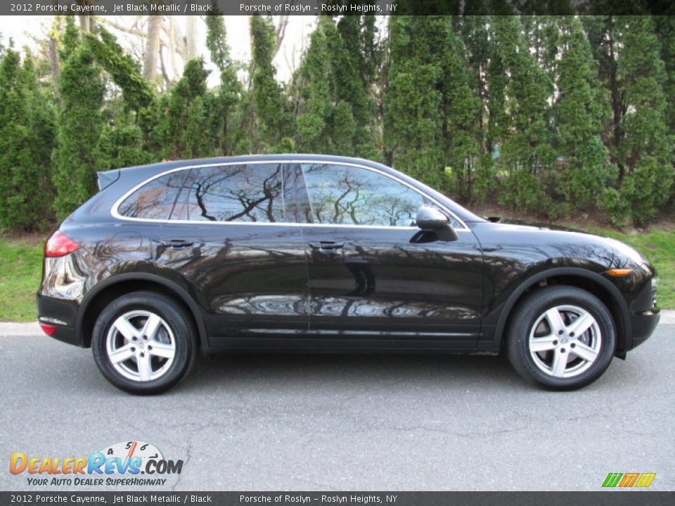 2012 Porsche Cayenne Jet Black Metallic / Black Photo #7