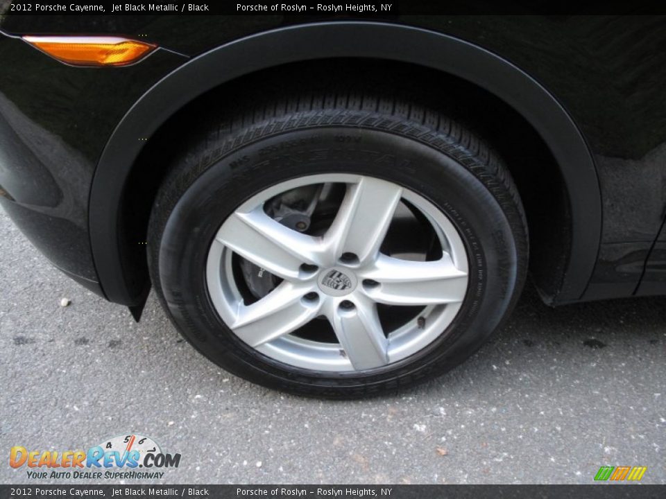 2012 Porsche Cayenne Jet Black Metallic / Black Photo #9