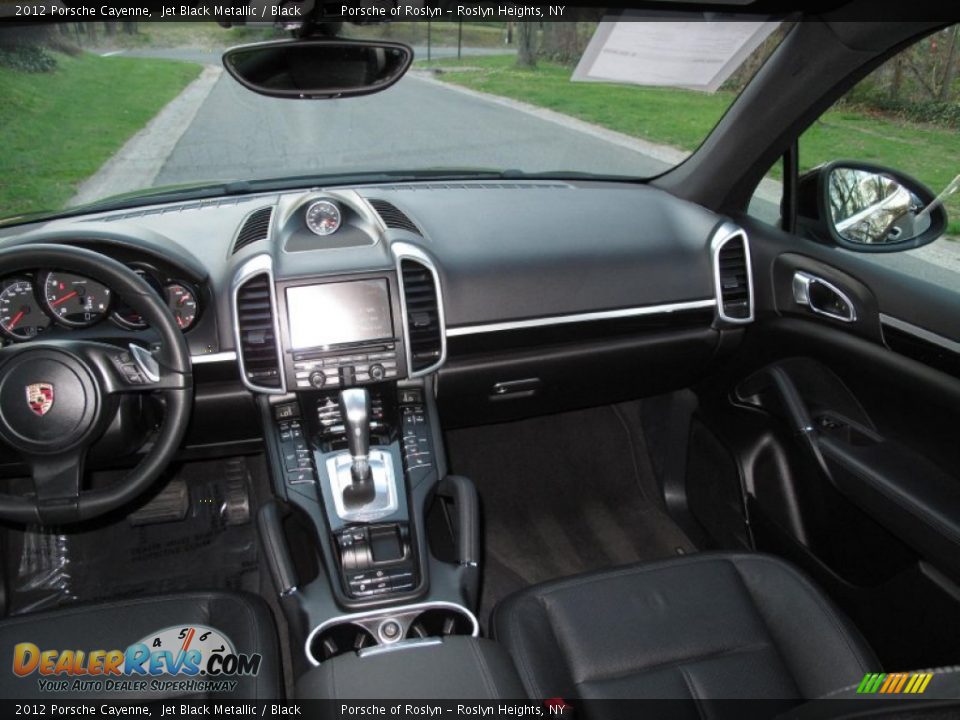 2012 Porsche Cayenne Jet Black Metallic / Black Photo #14
