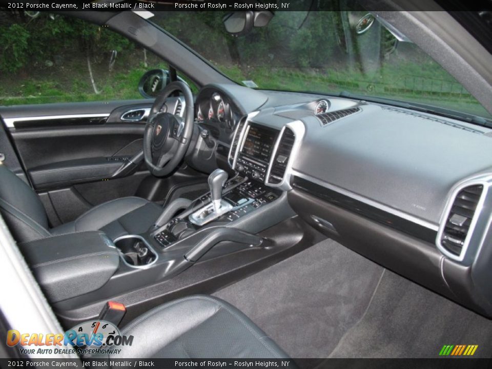 2012 Porsche Cayenne Jet Black Metallic / Black Photo #16
