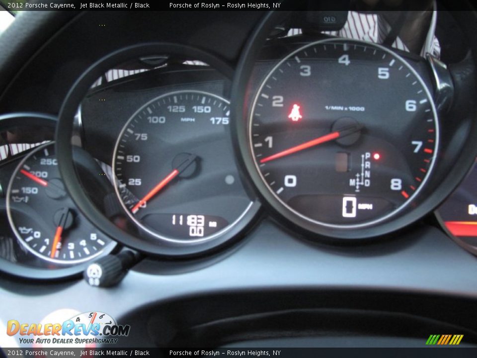 2012 Porsche Cayenne Jet Black Metallic / Black Photo #20
