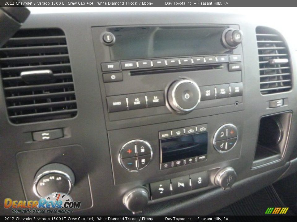 2012 Chevrolet Silverado 1500 LT Crew Cab 4x4 White Diamond Tricoat / Ebony Photo #18