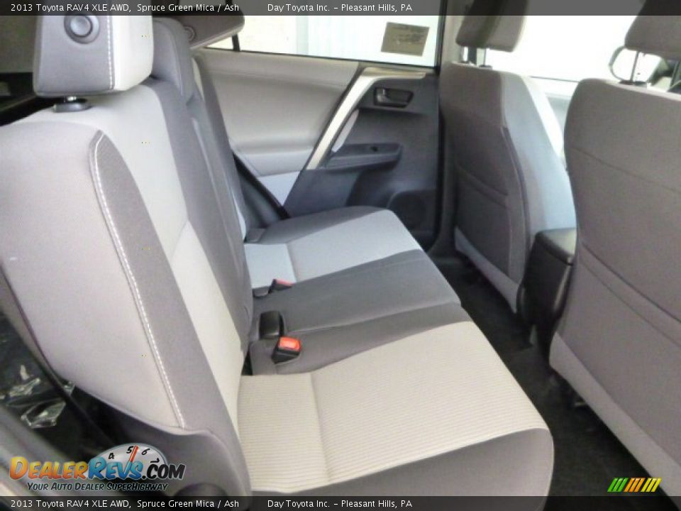 2013 Toyota RAV4 XLE AWD Spruce Green Mica / Ash Photo #12