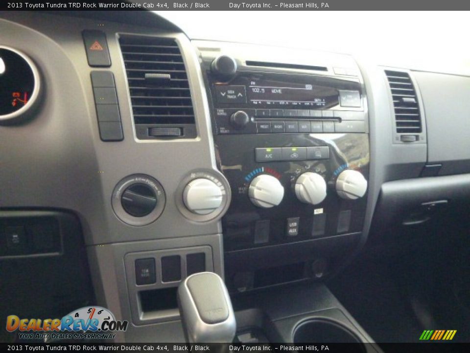 2013 Toyota Tundra TRD Rock Warrior Double Cab 4x4 Black / Black Photo #18