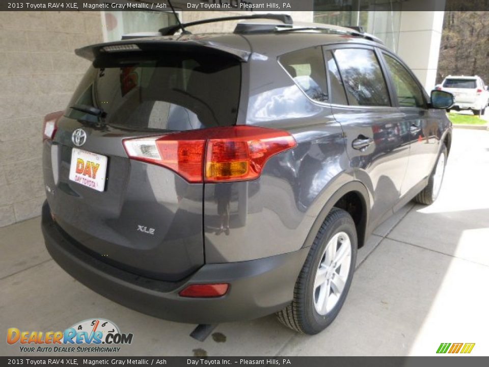 2013 Toyota RAV4 XLE Magnetic Gray Metallic / Ash Photo #2