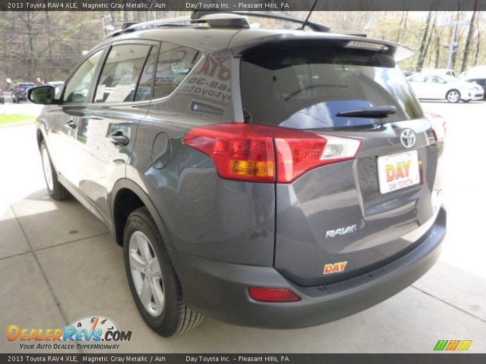 2013 Toyota RAV4 XLE Magnetic Gray Metallic / Ash Photo #4