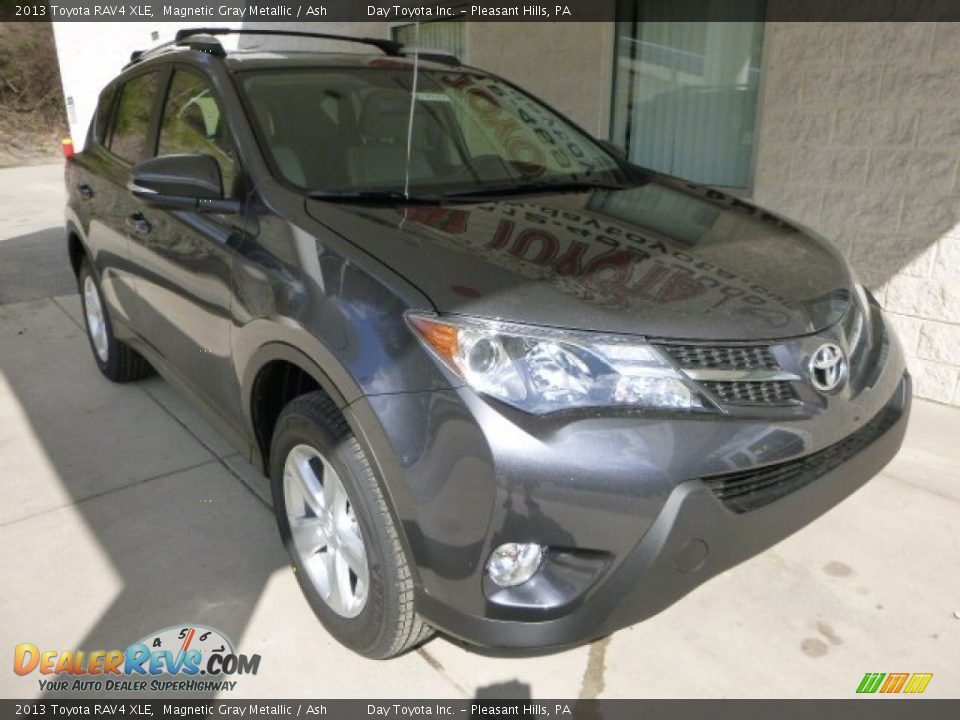 2013 Toyota RAV4 XLE Magnetic Gray Metallic / Ash Photo #7