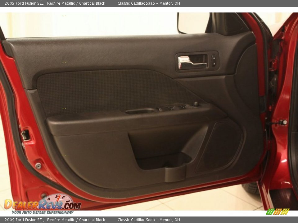 2009 Ford Fusion SEL Redfire Metallic / Charcoal Black Photo #5
