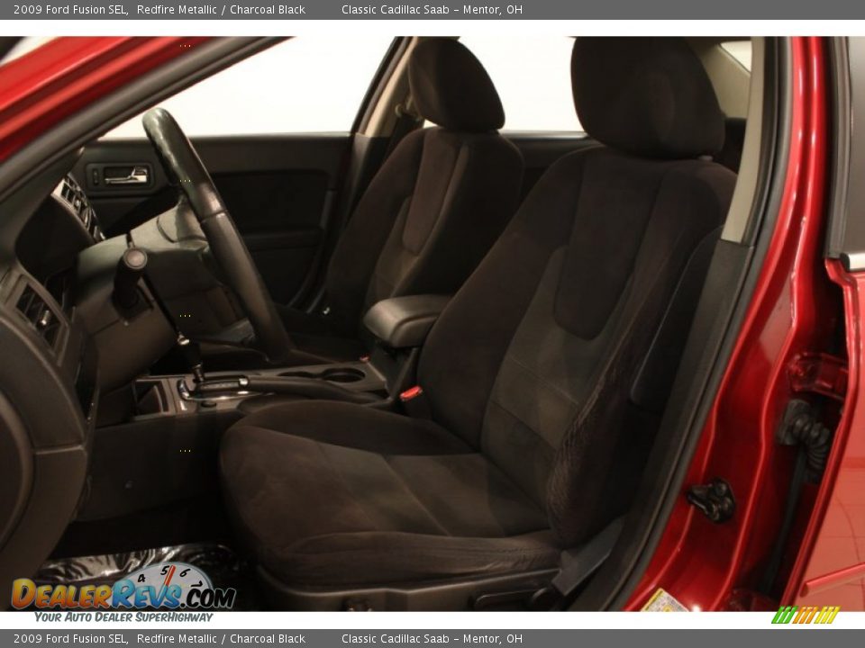 Charcoal Black Interior - 2009 Ford Fusion SEL Photo #6