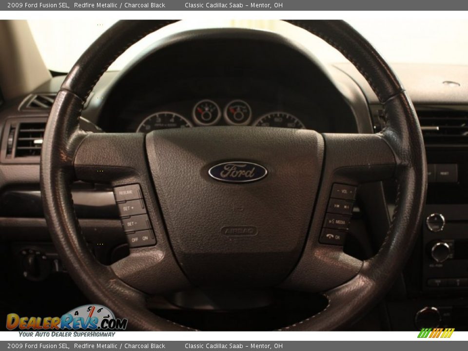 2009 Ford Fusion SEL Steering Wheel Photo #7