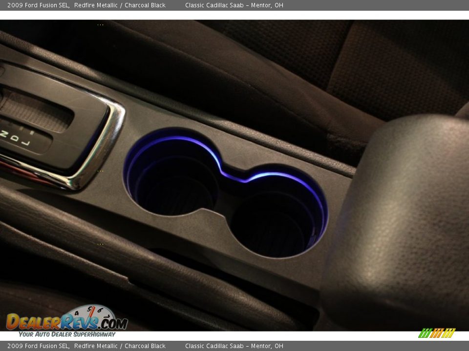 2009 Ford Fusion SEL Redfire Metallic / Charcoal Black Photo #12