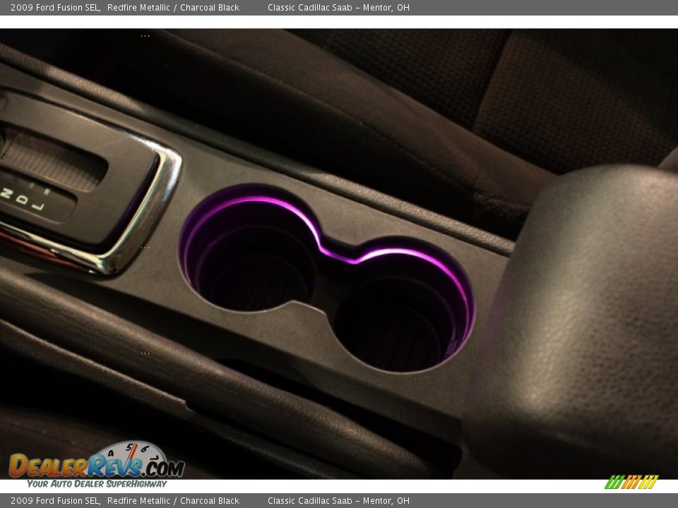 2009 Ford Fusion SEL Redfire Metallic / Charcoal Black Photo #13
