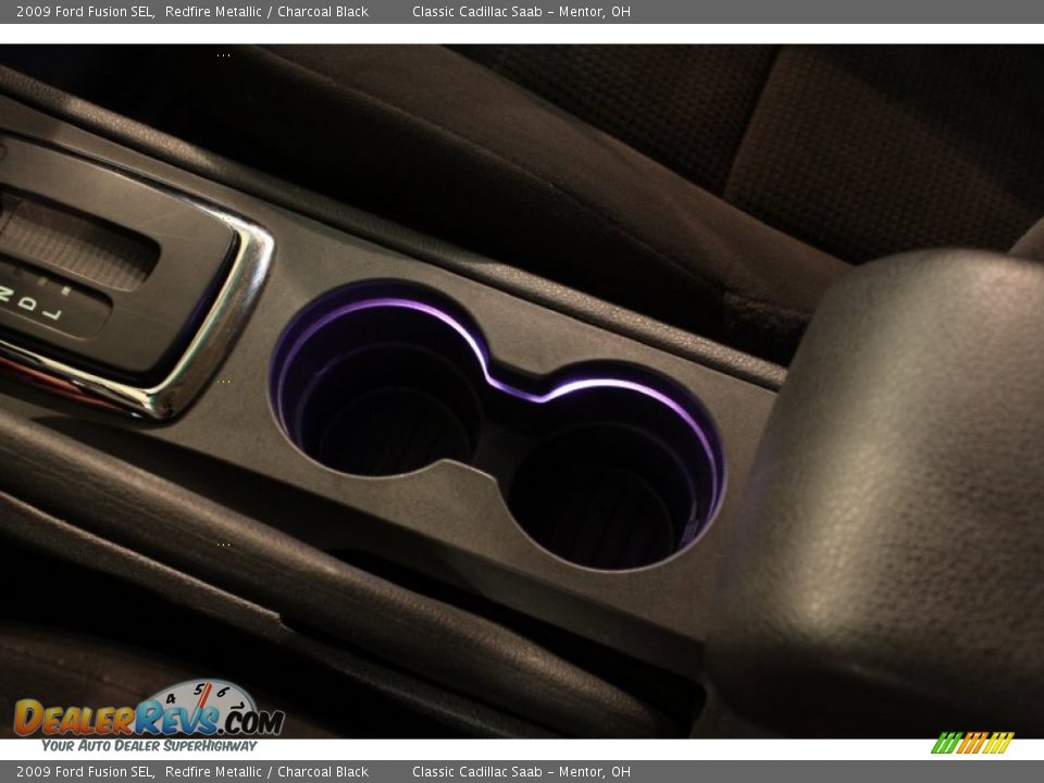 2009 Ford Fusion SEL Redfire Metallic / Charcoal Black Photo #14