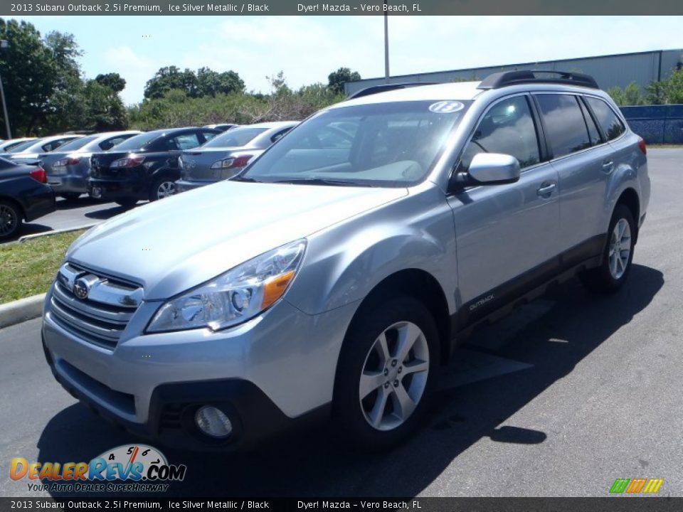 2013 Subaru Outback 2.5i Premium Ice Silver Metallic / Black Photo #1