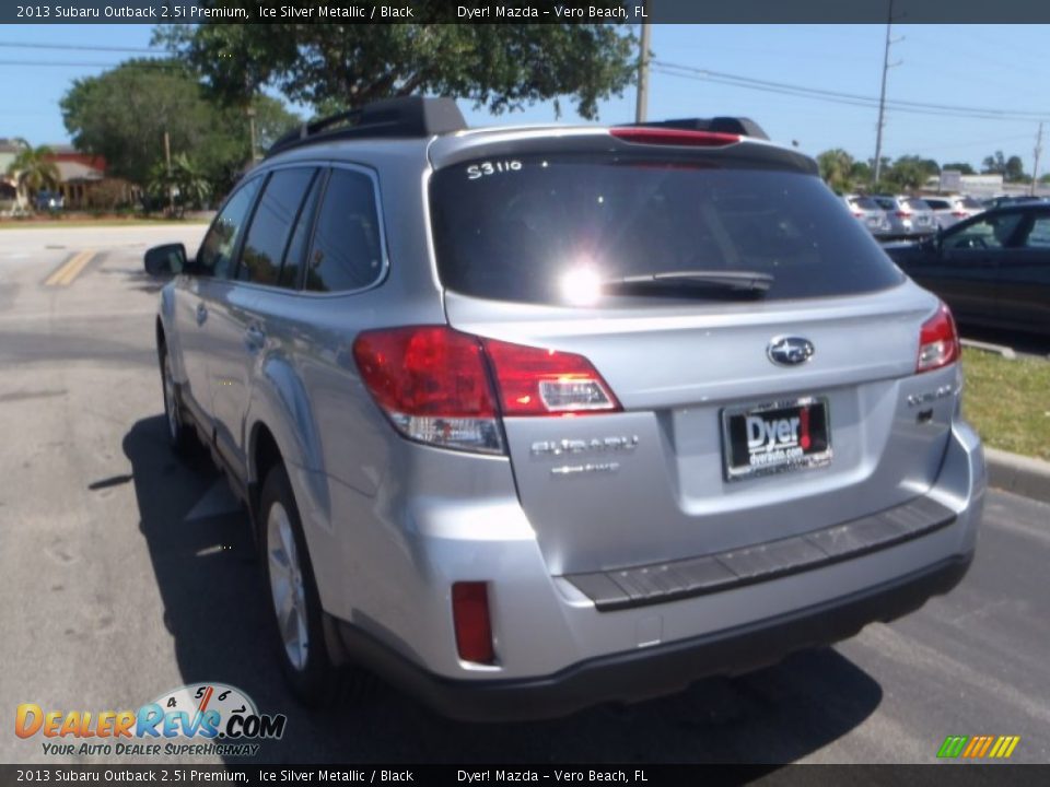 2013 Subaru Outback 2.5i Premium Ice Silver Metallic / Black Photo #4