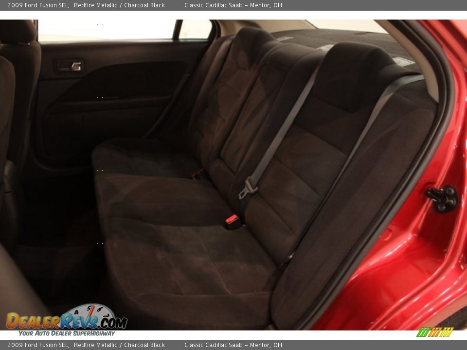 2009 Ford Fusion SEL Redfire Metallic / Charcoal Black Photo #20