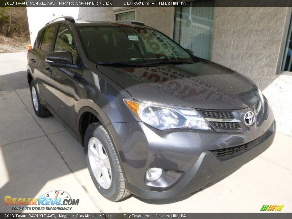 2013 Toyota RAV4 XLE AWD Magnetic Gray Metallic / Black Photo #7