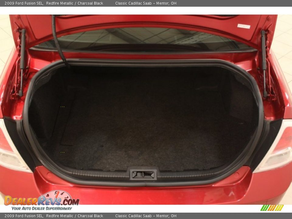 2009 Ford Fusion SEL Redfire Metallic / Charcoal Black Photo #21