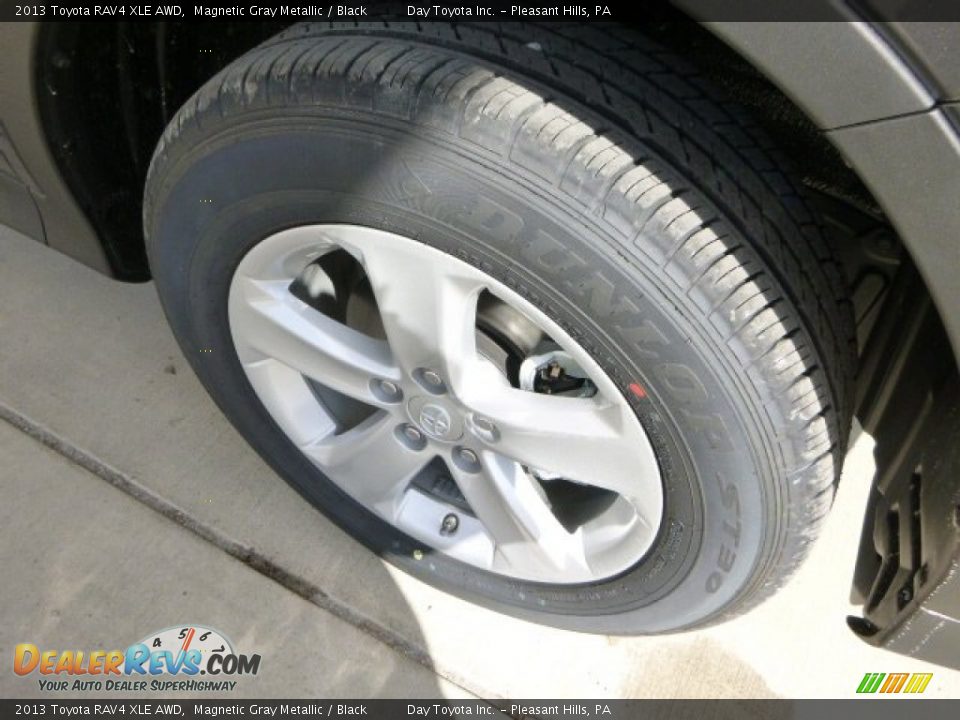 2013 Toyota RAV4 XLE AWD Magnetic Gray Metallic / Black Photo #8