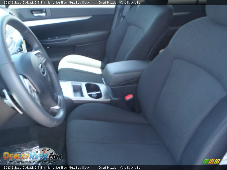 2013 Subaru Outback 2.5i Premium Ice Silver Metallic / Black Photo #9