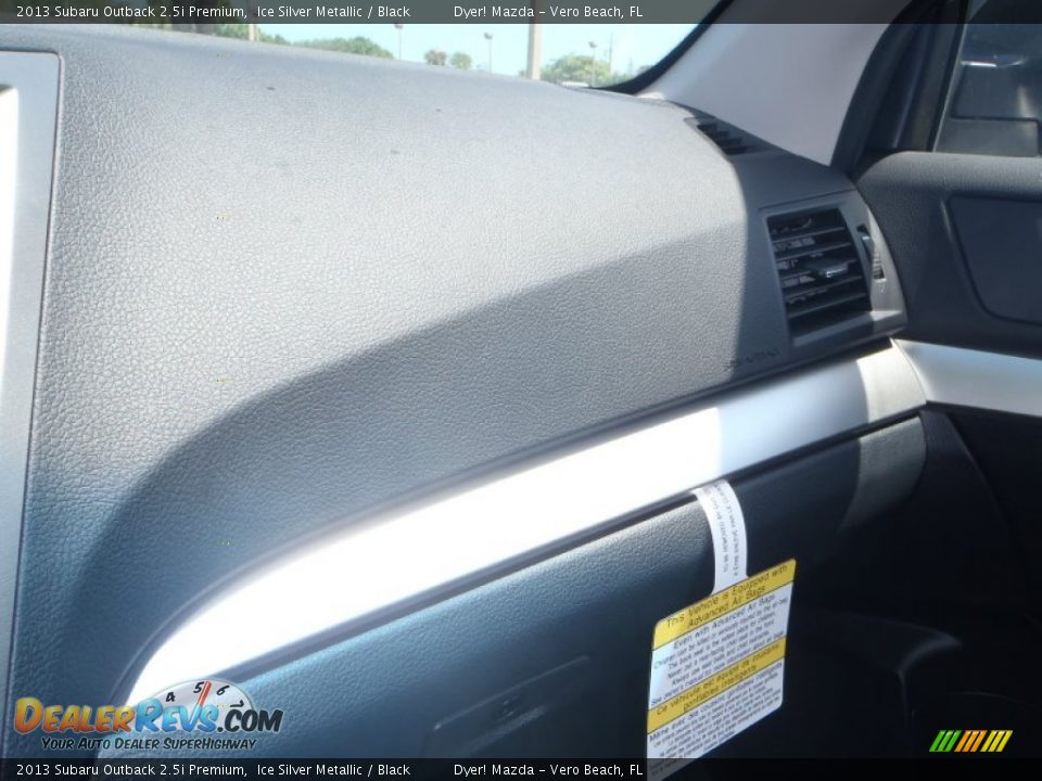 2013 Subaru Outback 2.5i Premium Ice Silver Metallic / Black Photo #14