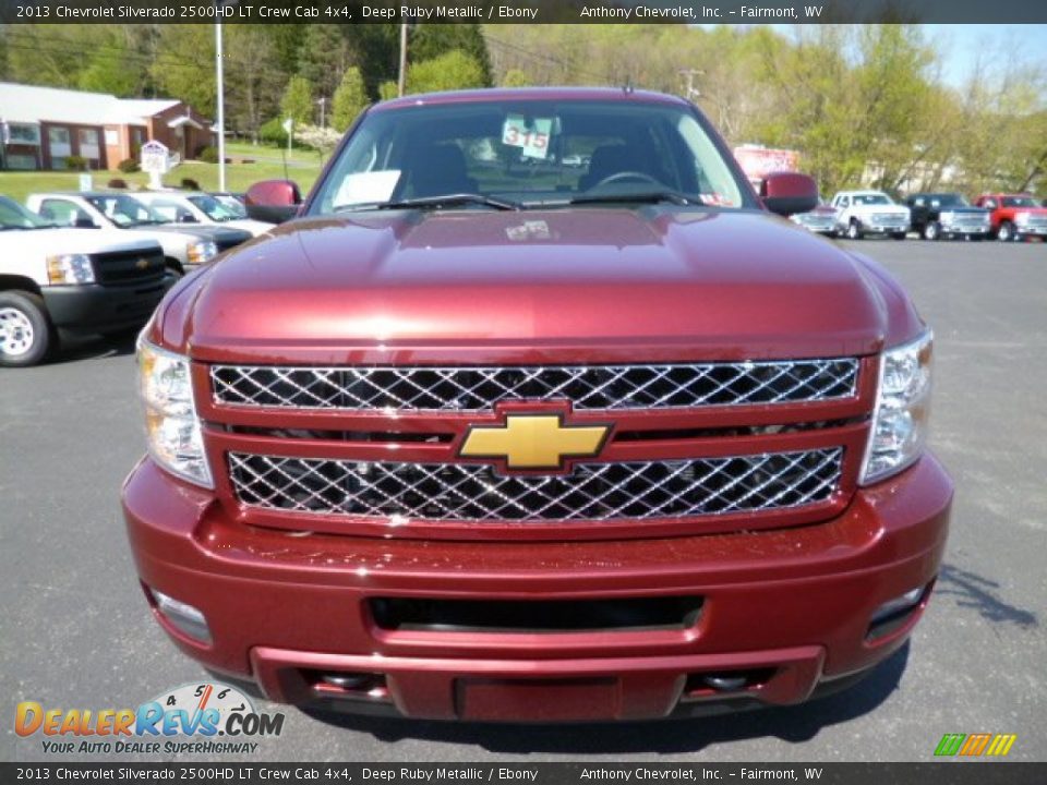 2013 Chevrolet Silverado 2500HD LT Crew Cab 4x4 Deep Ruby Metallic / Ebony Photo #2