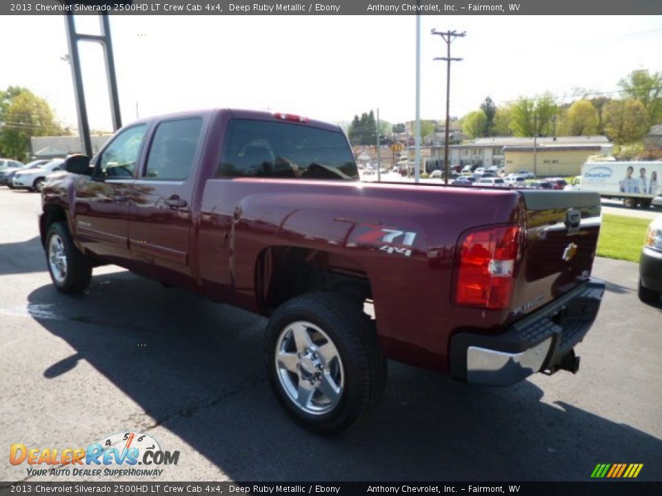 2013 Chevrolet Silverado 2500HD LT Crew Cab 4x4 Deep Ruby Metallic / Ebony Photo #5
