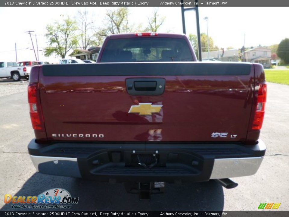 2013 Chevrolet Silverado 2500HD LT Crew Cab 4x4 Deep Ruby Metallic / Ebony Photo #6