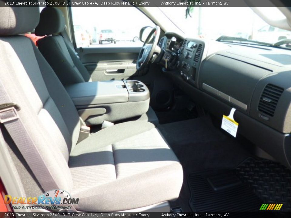 2013 Chevrolet Silverado 2500HD LT Crew Cab 4x4 Deep Ruby Metallic / Ebony Photo #10