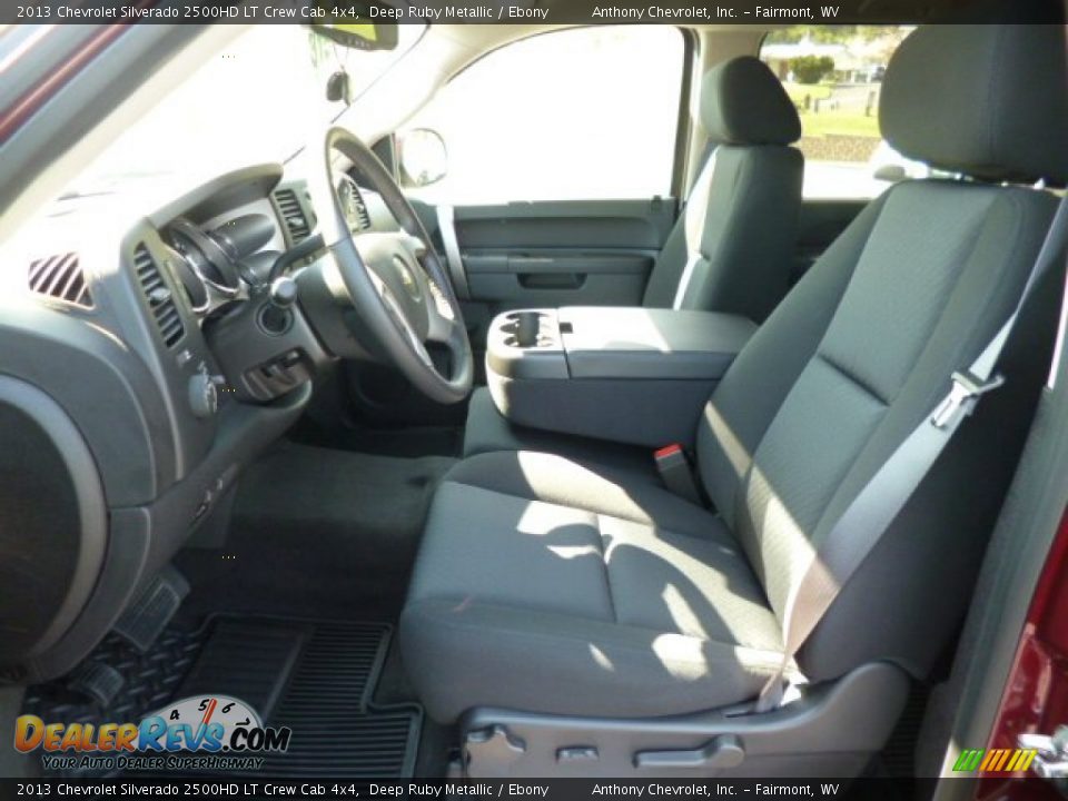 2013 Chevrolet Silverado 2500HD LT Crew Cab 4x4 Deep Ruby Metallic / Ebony Photo #15