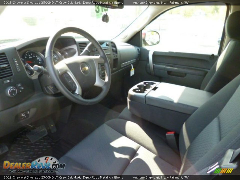 2013 Chevrolet Silverado 2500HD LT Crew Cab 4x4 Deep Ruby Metallic / Ebony Photo #16