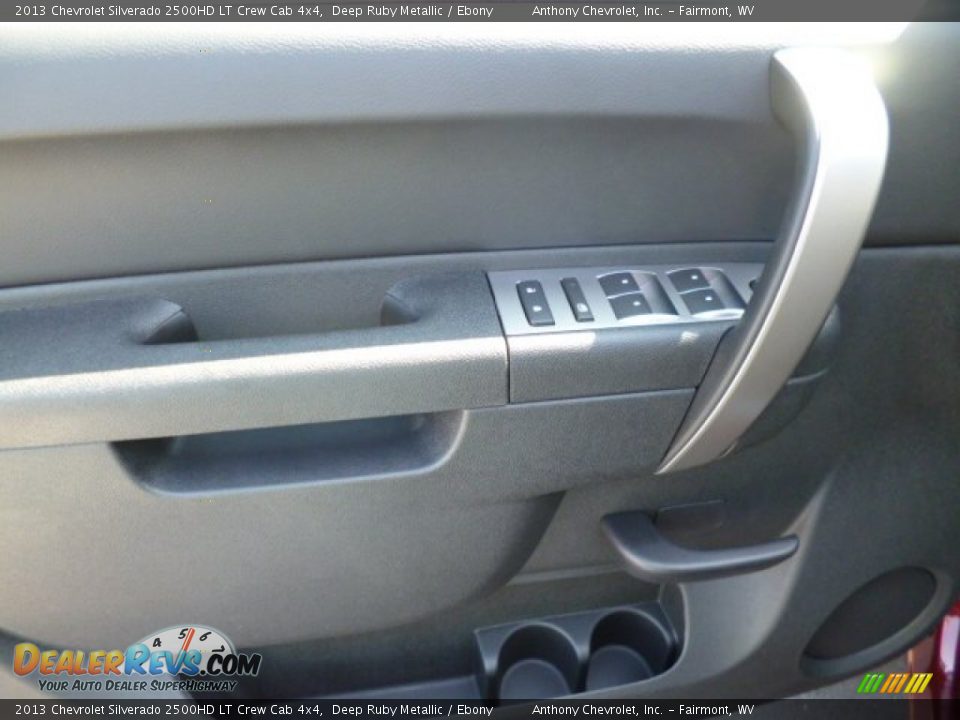 2013 Chevrolet Silverado 2500HD LT Crew Cab 4x4 Deep Ruby Metallic / Ebony Photo #17