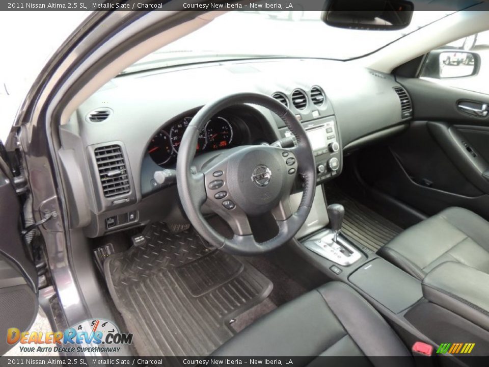 Charcoal Interior - 2011 Nissan Altima 2.5 SL Photo #13