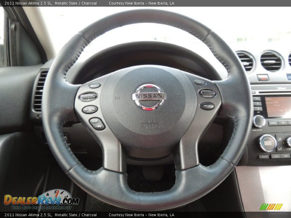 2011 Nissan Altima 2.5 SL Steering Wheel Photo #15