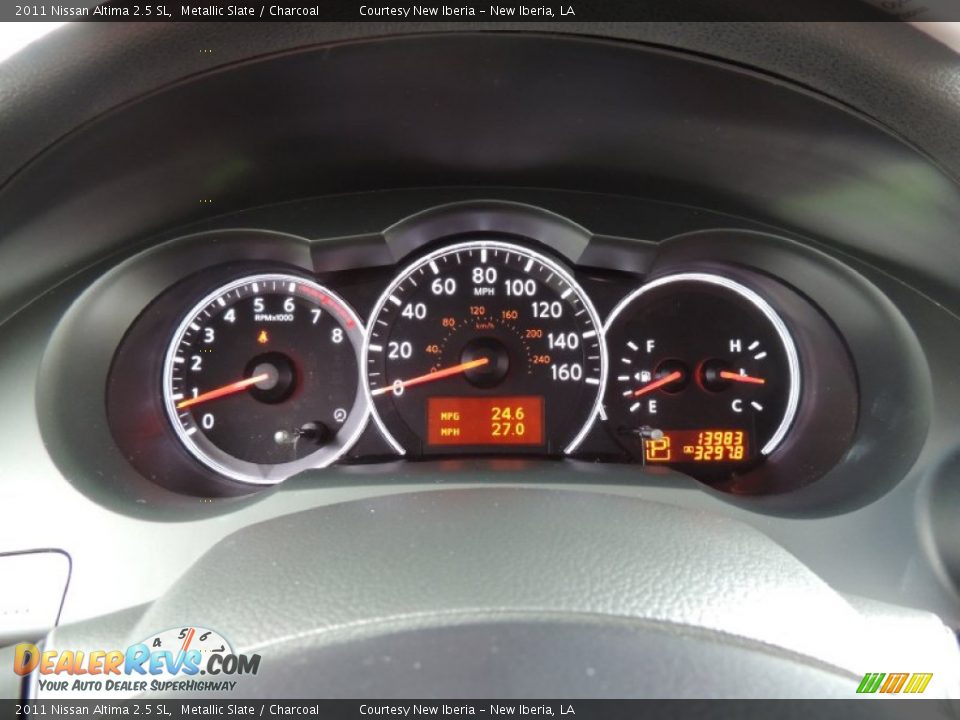 2011 Nissan Altima 2.5 SL Gauges Photo #16