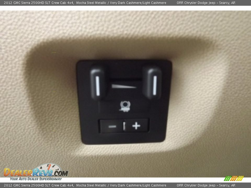 2012 GMC Sierra 2500HD SLT Crew Cab 4x4 Mocha Steel Metallic / Very Dark Cashmere/Light Cashmere Photo #14