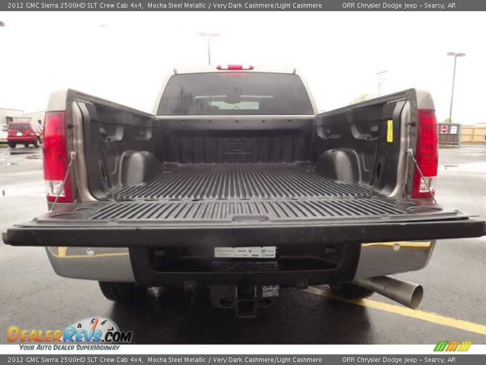 2012 GMC Sierra 2500HD SLT Crew Cab 4x4 Mocha Steel Metallic / Very Dark Cashmere/Light Cashmere Photo #21