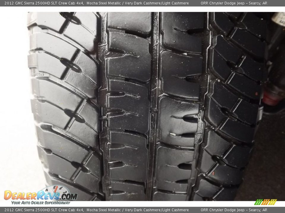 2012 GMC Sierra 2500HD SLT Crew Cab 4x4 Mocha Steel Metallic / Very Dark Cashmere/Light Cashmere Photo #23