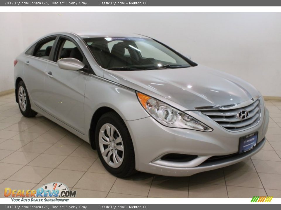 2012 Hyundai Sonata GLS Radiant Silver / Gray Photo #1