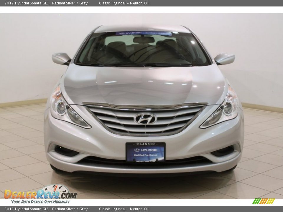 2012 Hyundai Sonata GLS Radiant Silver / Gray Photo #2