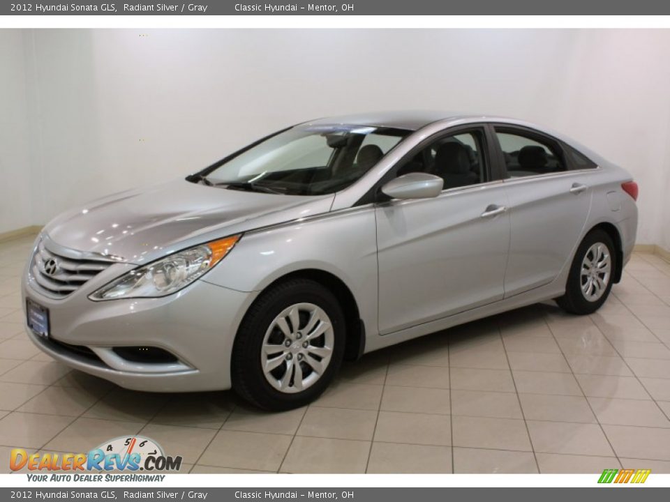 2012 Hyundai Sonata GLS Radiant Silver / Gray Photo #3