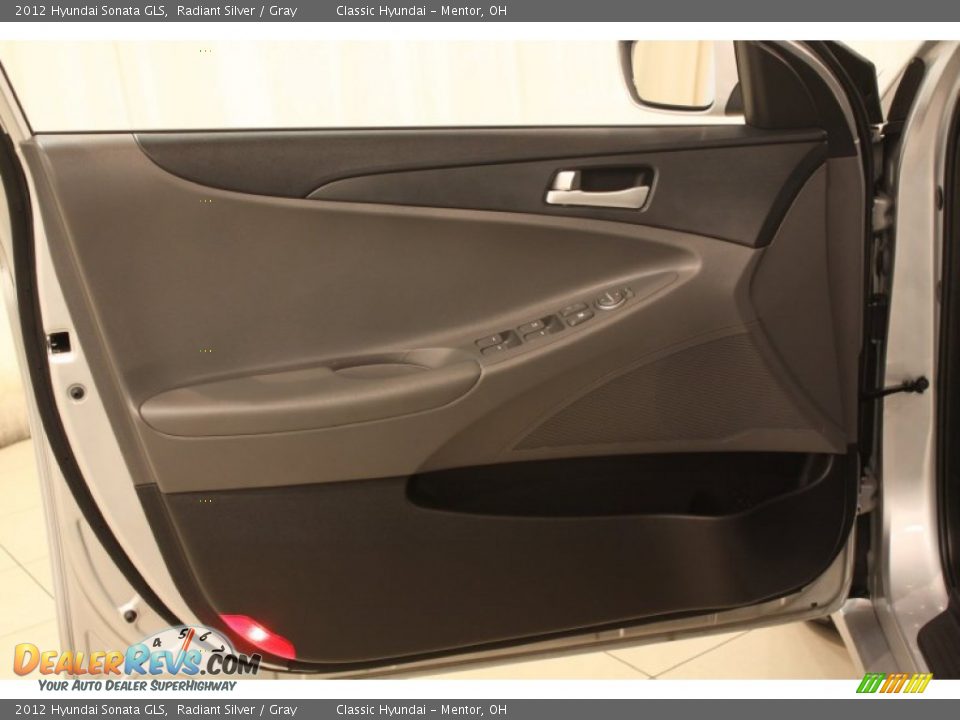 2012 Hyundai Sonata GLS Radiant Silver / Gray Photo #4