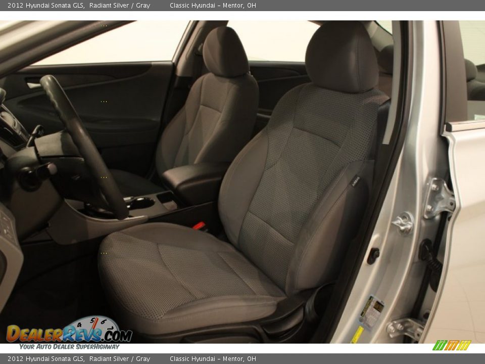 2012 Hyundai Sonata GLS Radiant Silver / Gray Photo #5