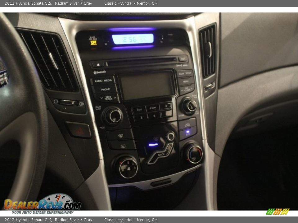 2012 Hyundai Sonata GLS Radiant Silver / Gray Photo #8