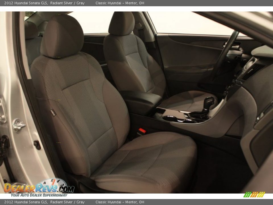 2012 Hyundai Sonata GLS Radiant Silver / Gray Photo #10